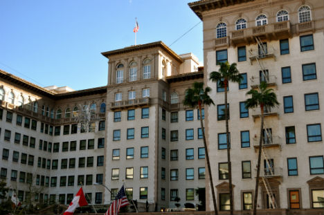 Et hotell i Los Angeles-regionen.
